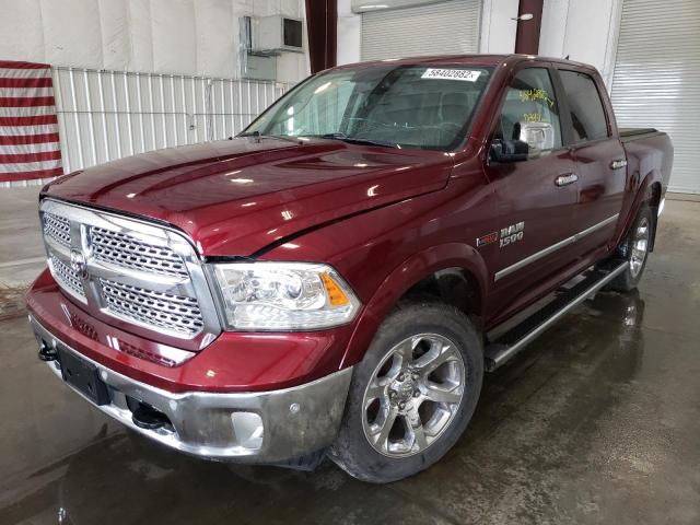 1C6RR7NM0GS393246 - 2016 RAM 1500 LARAM MAROON photo 2