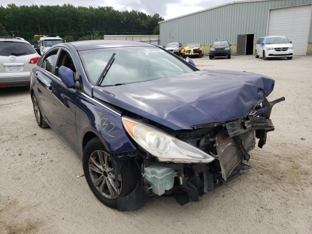 5NPEB4AC9BH066567 - 2011 HYUNDAI SONATA GLS BLUE photo 1