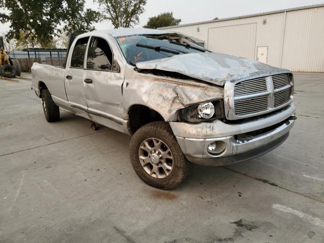 3D7KU28613G711665 - 2003 DODGE RAM 2500 S Արծաթագույն լուսանկար 1