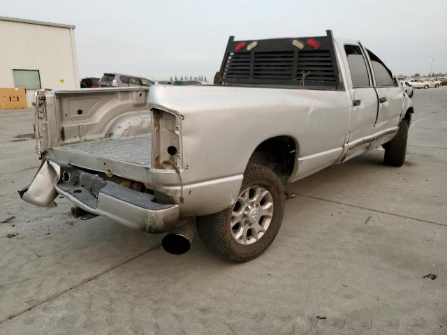3D7KU28613G711665 - 2003 DODGE RAM 2500 S Արծաթագույն լուսանկար 4