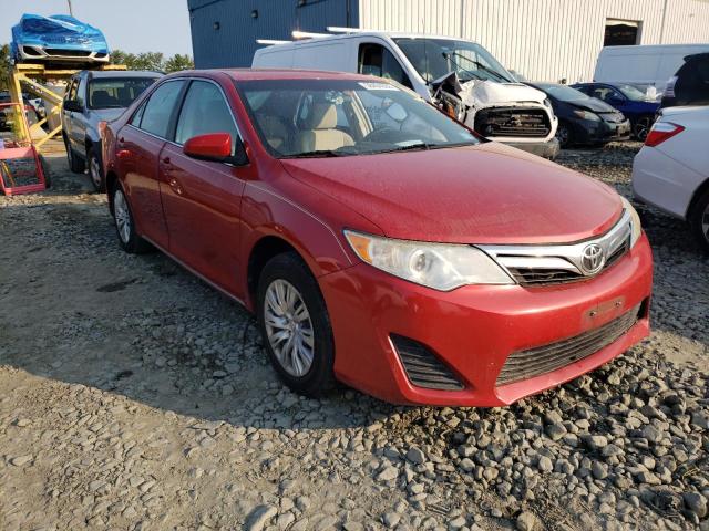 4T1BF1FK5CU559266 - 2012 TOYOTA CAMRY BASE RED photo 1