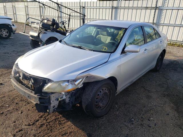 4T1BE46K47U180267 - 2007 TOYOTA CAMRY CE SILVER photo 2