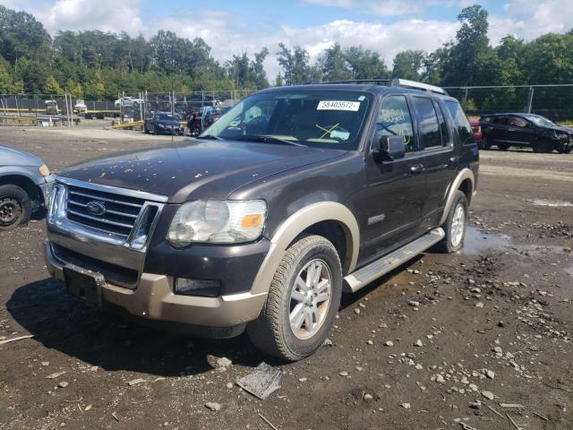 1FMEU74EX6UA34355 - 2006 FORD EXPLORER E CHARCOAL photo 9