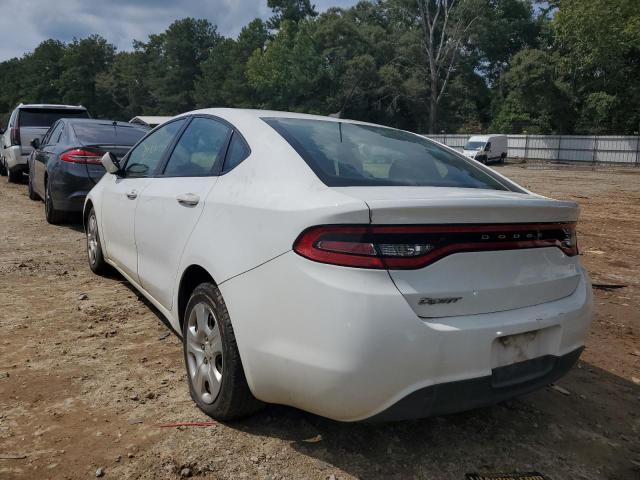 1C3CDFAA8FD407579 - 2015 DODGE DART SE WHITE photo 3