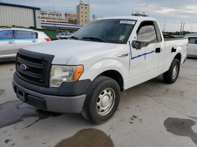 1FTMF1CMXDKF57478 - 2013 FORD F150 WHITE photo 2