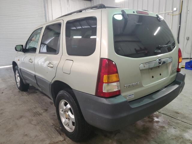 4F2YZ02814KM13885 - 2004 MAZDA TRIBUTE DX TAN photo 3