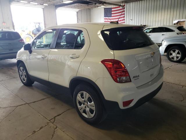 KL7CJKSB9JB722204 - 2018 CHEVROLET TRAX LS WHITE photo 3