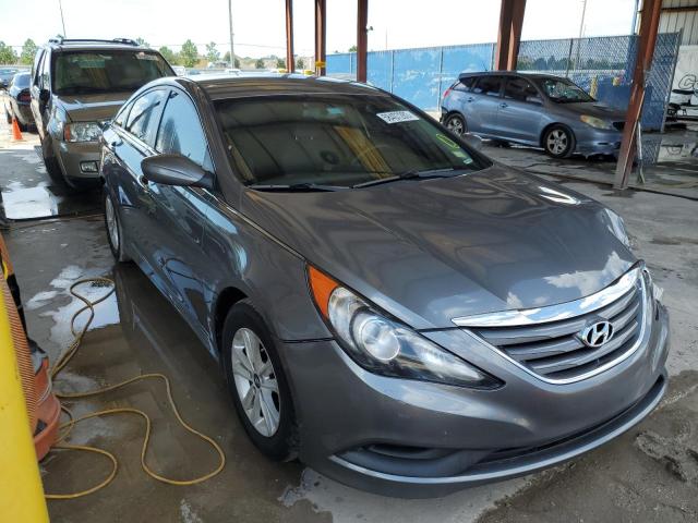 5NPEB4AC9EH943529 - 2014 HYUNDAI SONATA GLS GRAY photo 1