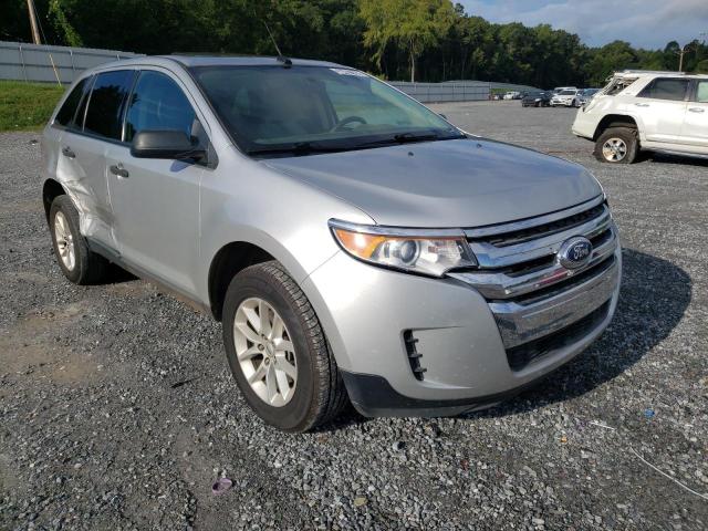 2FMDK3GC0EBB10366 - 2014 FORD EDGE SILVER photo 1