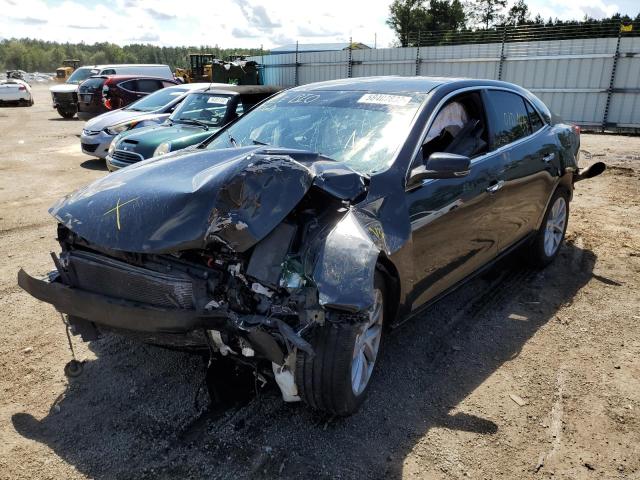 1G11H5SL9EF296389 - 2014 CHEVROLET MALIBU LTZ შავი ფოტო 2