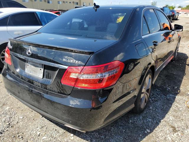 WDDHF2EB5BA422565 - 2011 MERCEDES-BENZ E 350 BLUE BLACK photo 4