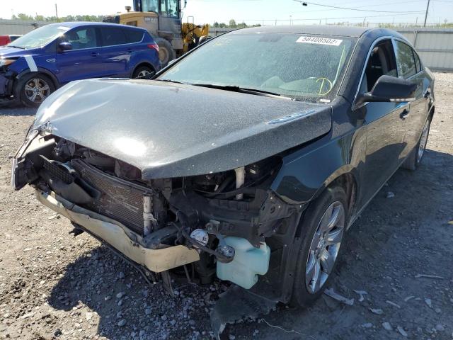 1G4GD5E38CF306377 - 2012 BUICK LACROSSE P BLACK photo 2