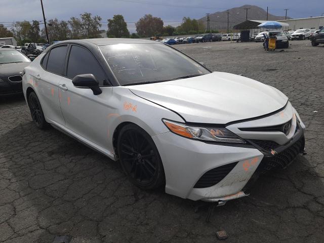 4T1K61AK2LU376835 - 2020 TOYOTA CAMRY XSE WHITE photo 1