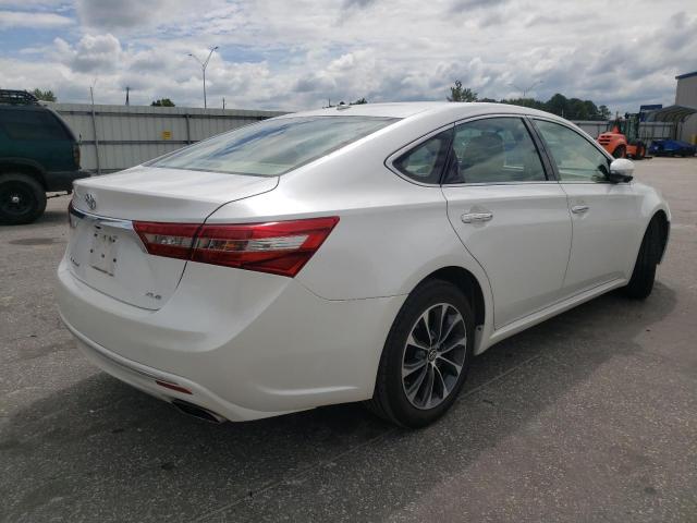 4T1BK1EB9GU221193 - 2016 TOYOTA AVALON XLE WHITE photo 4