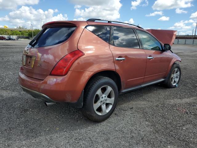 JN8AZ08W13W212785 - 2003 NISSAN MURANO SL RED photo 4