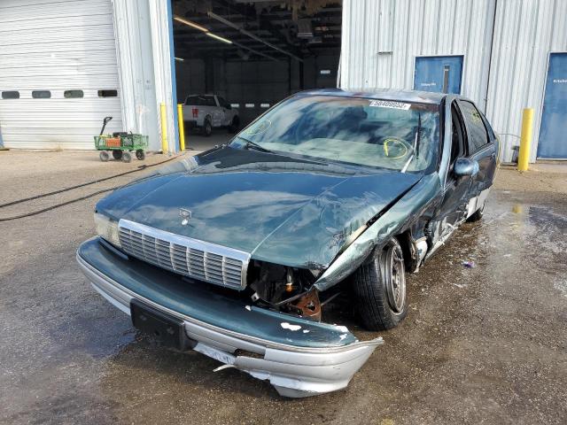 1G1BN53E6NR128530 - 1992 CHEVROLET CAPRICE CL 蓝色 照片 2