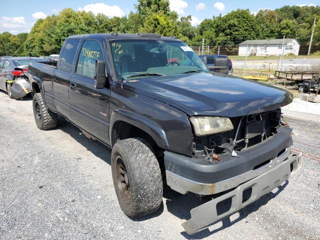 1GCHK29275E202728 - 2005 CHEVROLET SILVERADO BLACK photo 1