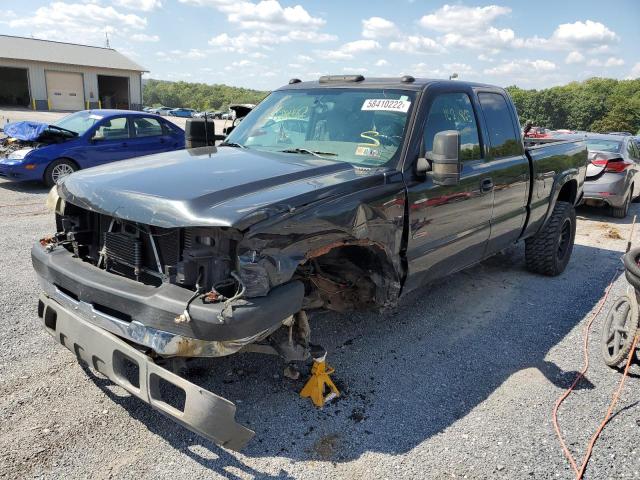 1GCHK29275E202728 - 2005 CHEVROLET SILVERADO BLACK photo 2