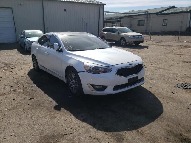 KNALN4D77E5123881 - 2014 KIA CADENZA PR WHITE photo 1