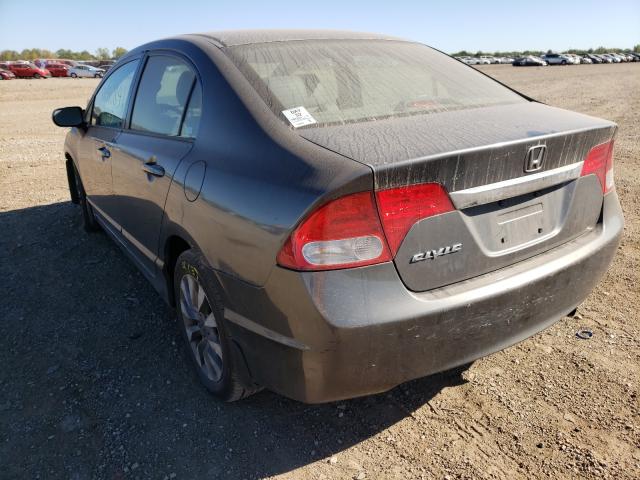 2HGFA16929H509570 - 2009 HONDA CIVIC EXL Boz foto 3