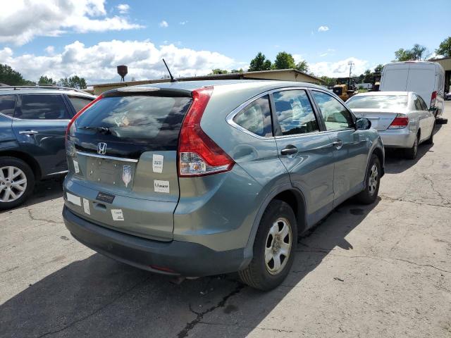 5J6RM4H38CL033908 - 2012 HONDA CR-V LX BLUE photo 4