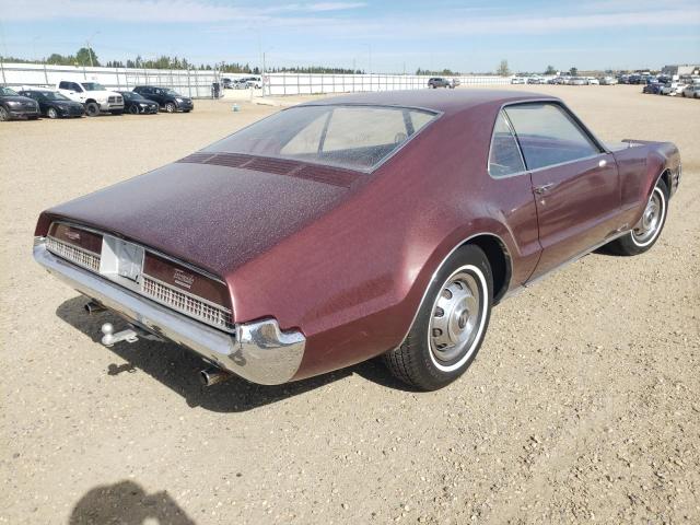 396877M607869 - 1967 OLDSMOBILE TORONADO MAROON photo 4