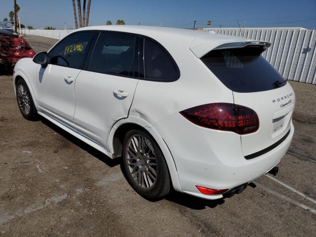 WP1AD2A22DLA74544 - 2013 PORSCHE CAYENNE GT WHITE photo 3