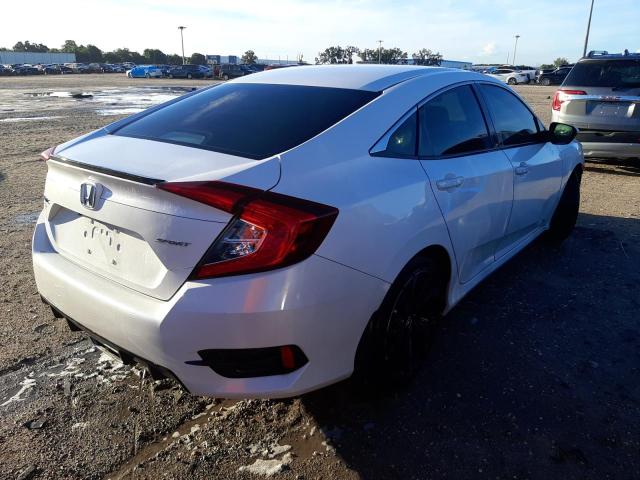 2HGFC2F84LH561216 - 2020 HONDA CIVIC SPOR WHITE photo 4