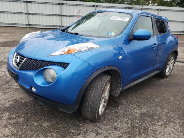 JN8AF5MV5BT006971 - 2011 NISSAN JUKE S BLUE photo 2