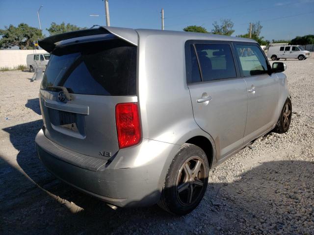 JTLKE50E391077430 - 2009 TOYOTA SCION XB Silber Foto 4