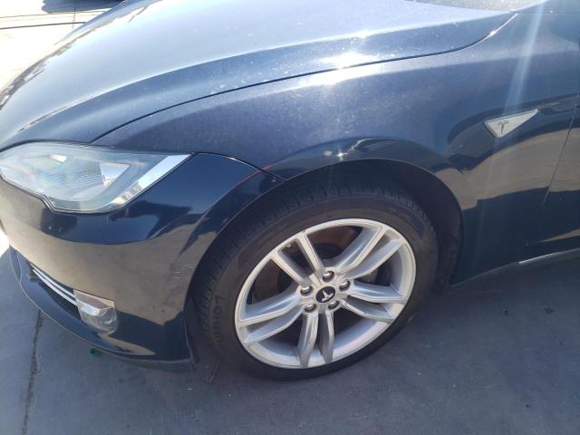 5YJSA1CG3DFP04768 - 2013 TESLA MODEL S Կապույտ լուսանկար 9