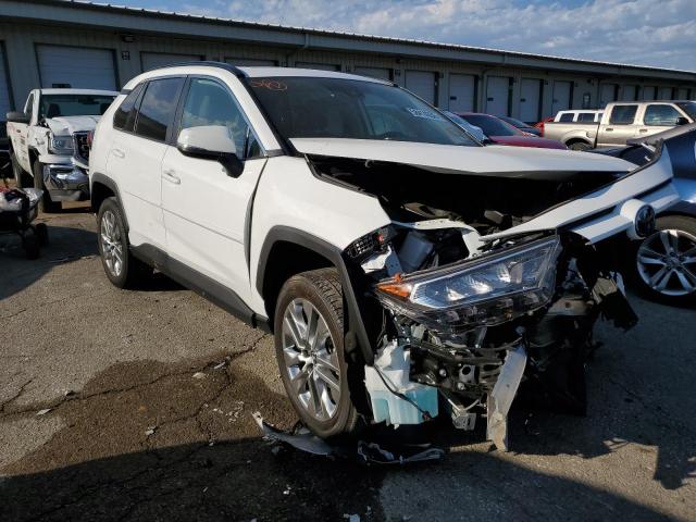 2T3A1RFV6LC140855 - 2020 TOYOTA RAV4 XLE P WHITE photo 1