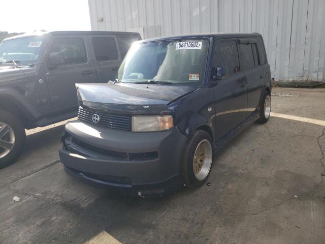 JTLKT334164040447 - 2006 TOYOTA SCION XB Blau Foto 2