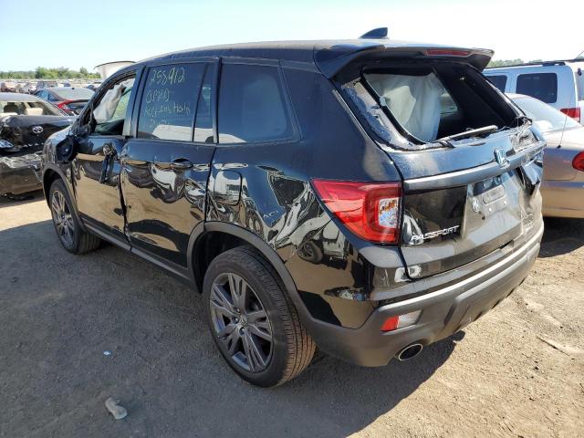 5FNYF8H53LB014304 - 2020 HONDA PASSPORT E 黑色 照片 3