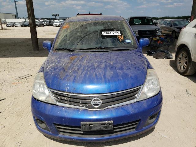 3N1BC1CP2CK296217 - 2012 NISSAN VERSA S BLUE photo 9