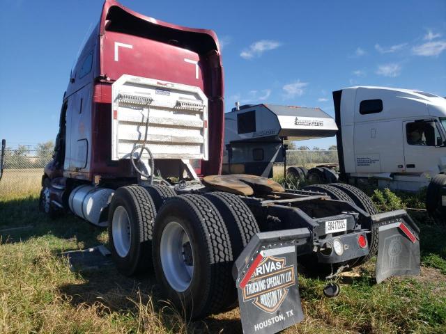 1XKTDB9XX5J094441 - 2005 KENWORTH CONSTRUCTI BURGUNDY photo 3