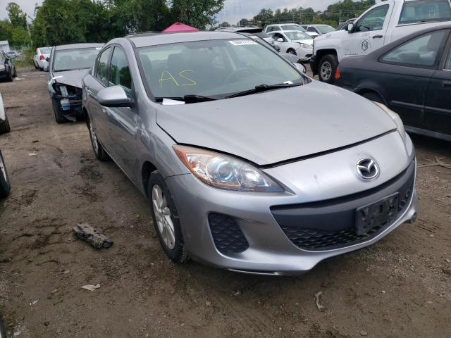 JM1BL1VP3D1834677 - 2013 MAZDA 3 I SILVER photo 1