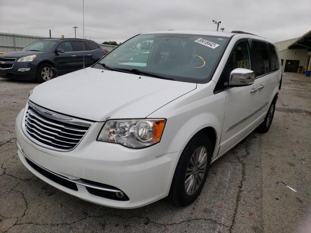 2C4RC1CG5ER409413 - 2014 CHRYSLER TOWN & COU WHITE photo 2