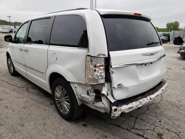 2C4RC1CG5ER409413 - 2014 CHRYSLER TOWN & COU WHITE photo 3