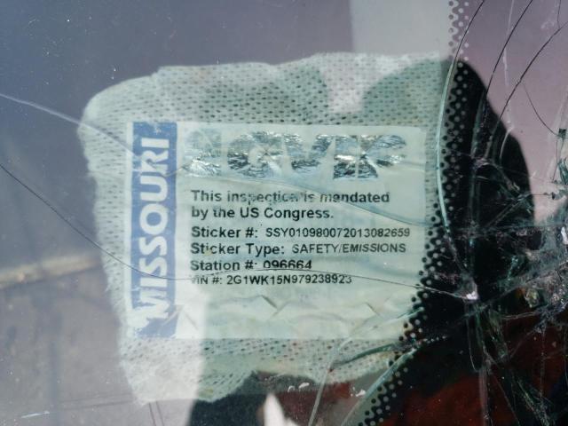 2G1WK15N979238923 - 2007 CHEVROLET MONTE CARL ლურჯი ფოტო 10