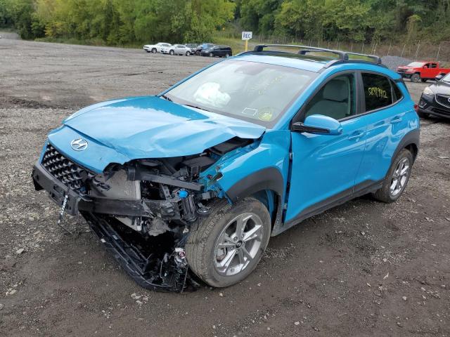 KM8K3CAB3NU831800 - 2022 HYUNDAI KONA SEL BLUE photo 2