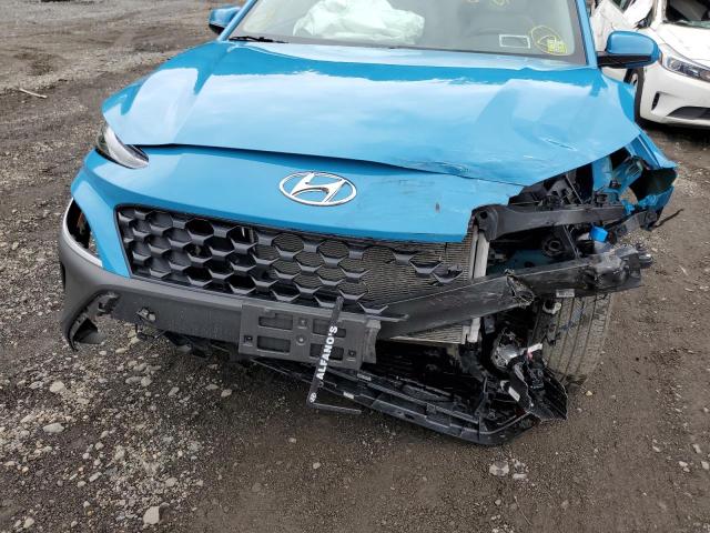 KM8K3CAB3NU831800 - 2022 HYUNDAI KONA SEL BLUE photo 9