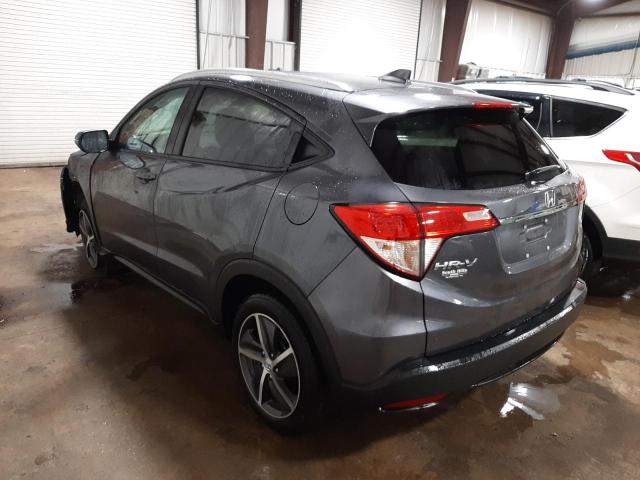 3CZRU6H56NM743338 - 2022 HONDA HR-V EX GRAY photo 3