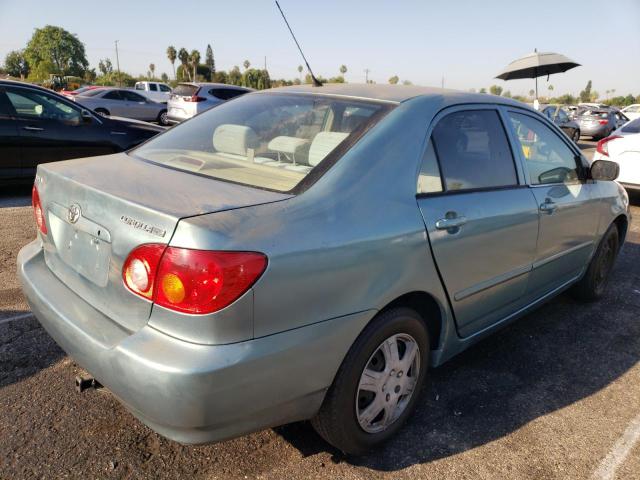 1NXBR32E35Z385025 - 2005 TOYOTA COROLLA S TURQUOISE photo 4