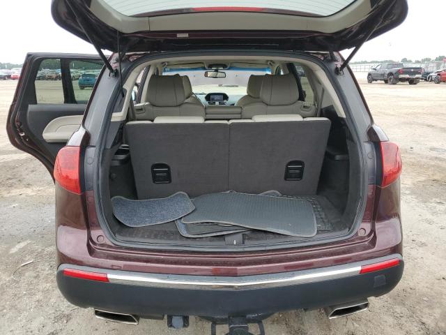2HNYD2H56BH539038 - 2011 ACURA MDX ADVANC RED photo 9