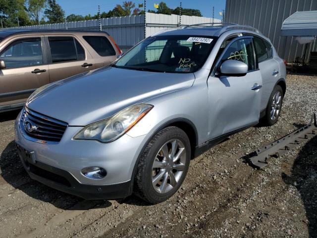 JN1AJ0HR4BM854816 - 2011 INFINITI EX35 BASE SILVER photo 2