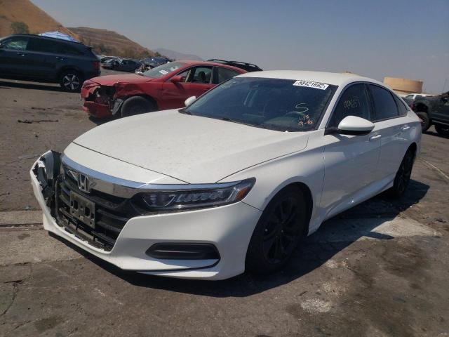 1HGCV1F10JA083317 - 2018 HONDA ACCORD LX WHITE photo 2