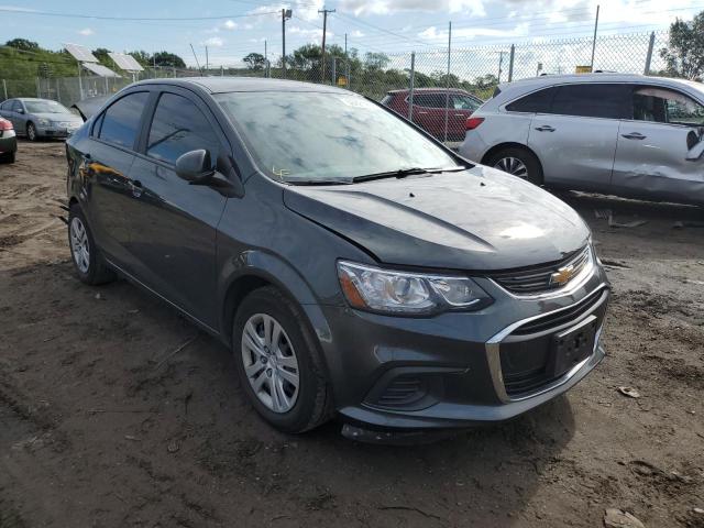 1G1JB5SB2L4139854 - 2020 CHEVROLET SONIC LS CHARCOAL photo 1