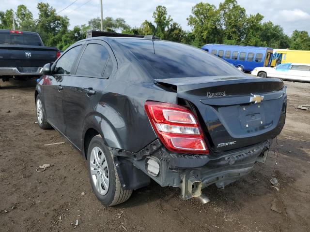1G1JB5SB2L4139854 - 2020 CHEVROLET SONIC LS CHARCOAL photo 3