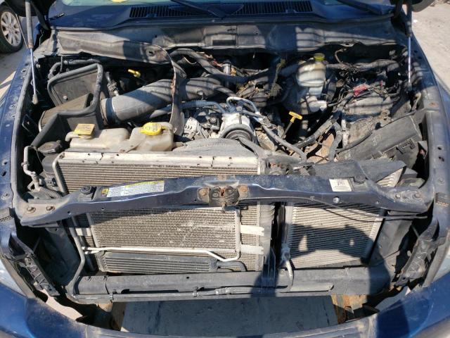 3D7KS26D37G770164 - 2007 DODGE RAM 2500 S Կապույտ լուսանկար 7